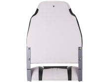 Load image into Gallery viewer, NEMO Premium High Back boat seat standard screws, pinch hinge,23.6''x16.75''x15.5'', black/white