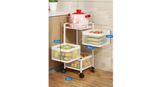 Load image into Gallery viewer, ECO SPIRE 3 LAYERS MULTI PURPOSE STORAGE RACK - WHITE